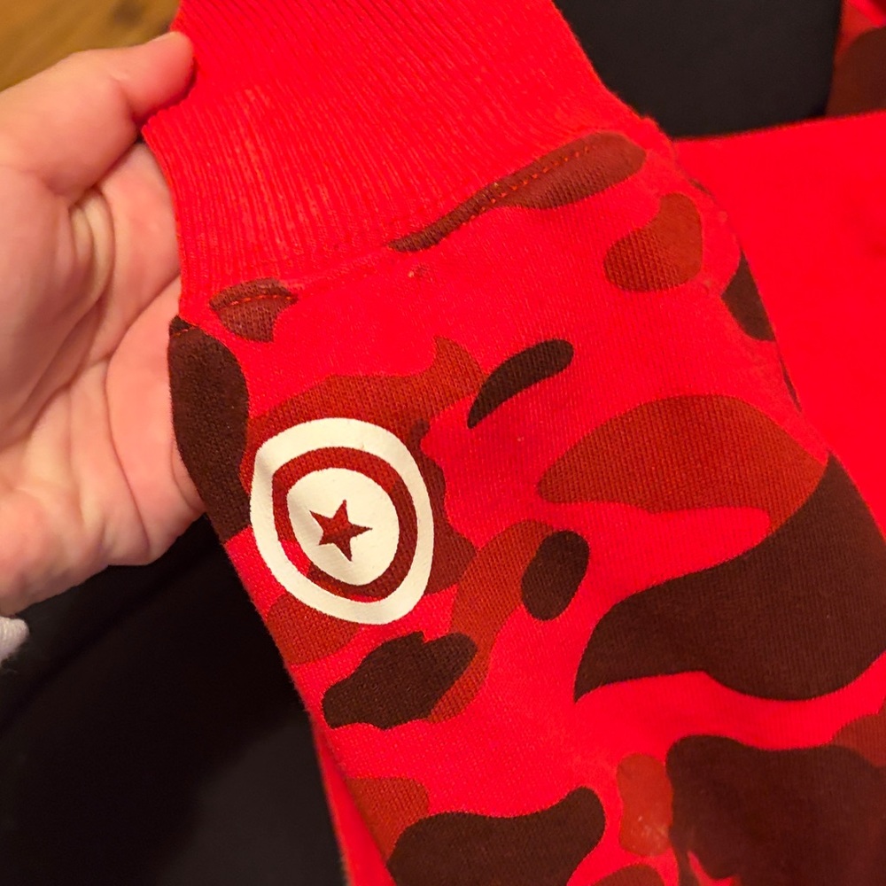 Bape Red Women's Sweater - Picture 5 of 7